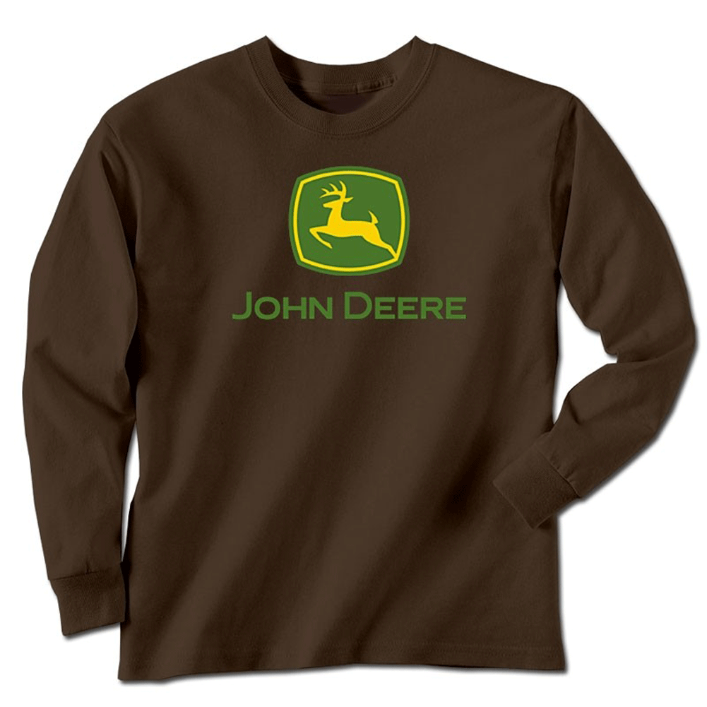 John Deere Logo Long Sleeve T-Shirt