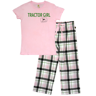 John Deere Tractor Girl Pajamas