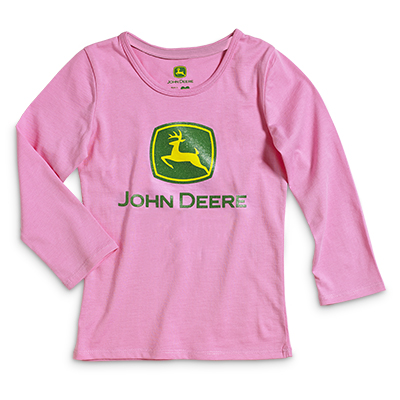 John Deere Logo Long Sleeve T-Shirt